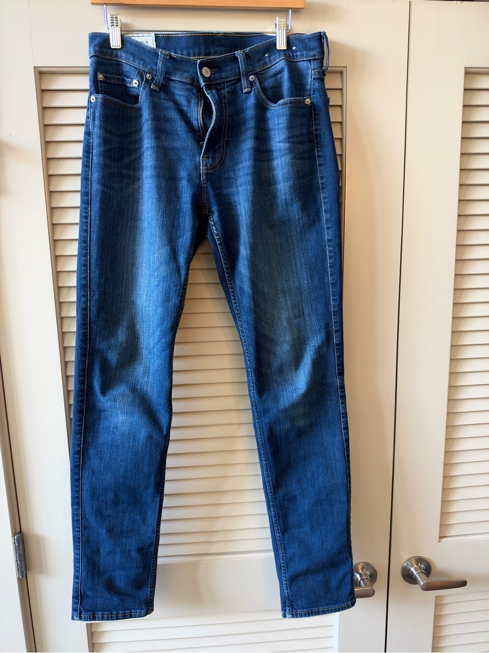 Abercrombie & Fitch Blue Slim Straight Jeans